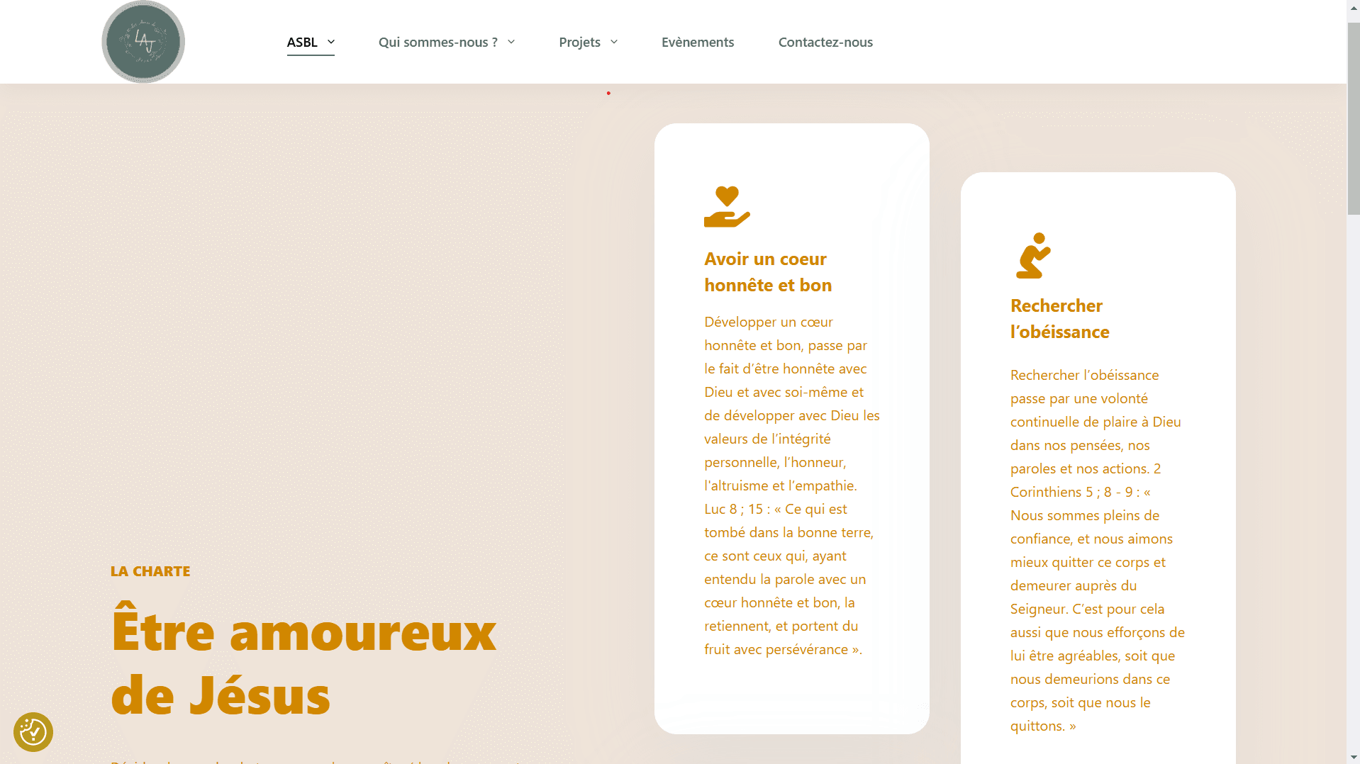 ASBL Les amies de Jésus